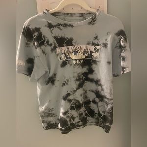 HUNTER X HUNTER MENS S DYE GRAPHIC T SHIRT
